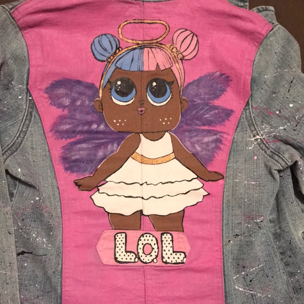 Handpainted Denim Jacket